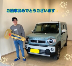 ハスラーご納車しました！